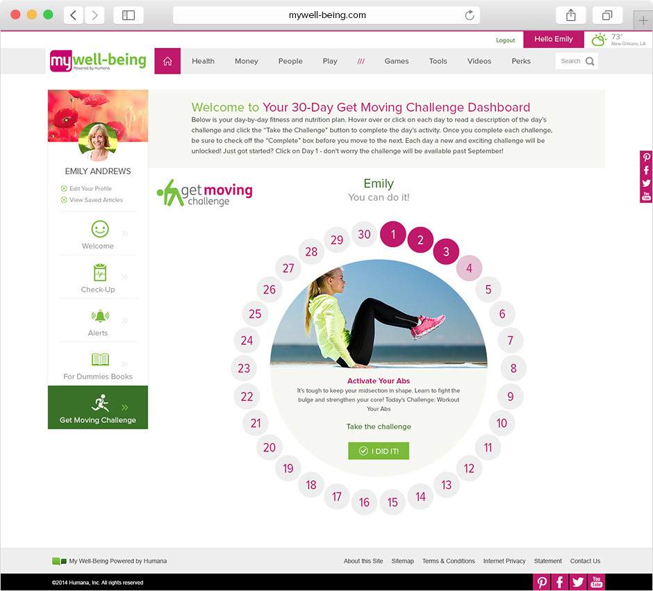 application app Website Health fitness Well-being motivation