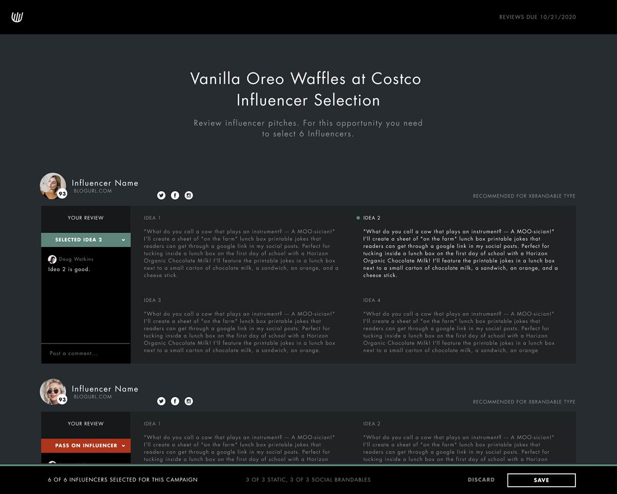 analytics dashboard graphic design  influencer marketing Interaction design  product design  UI ux