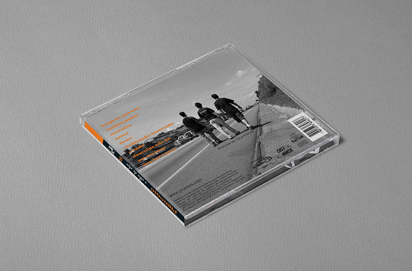 brochure CD cover print creative band graphic design  folder square fold cd case print Album
