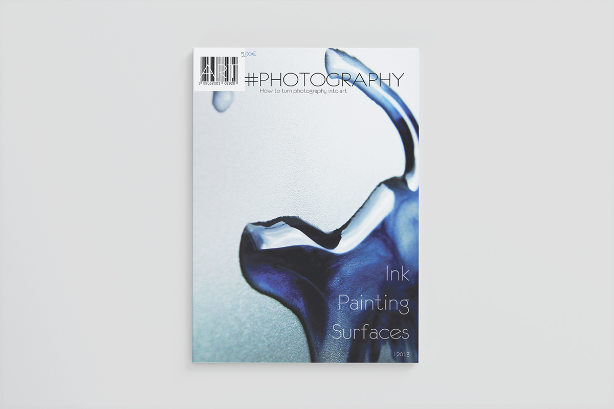 graphicdesign magazine foto water