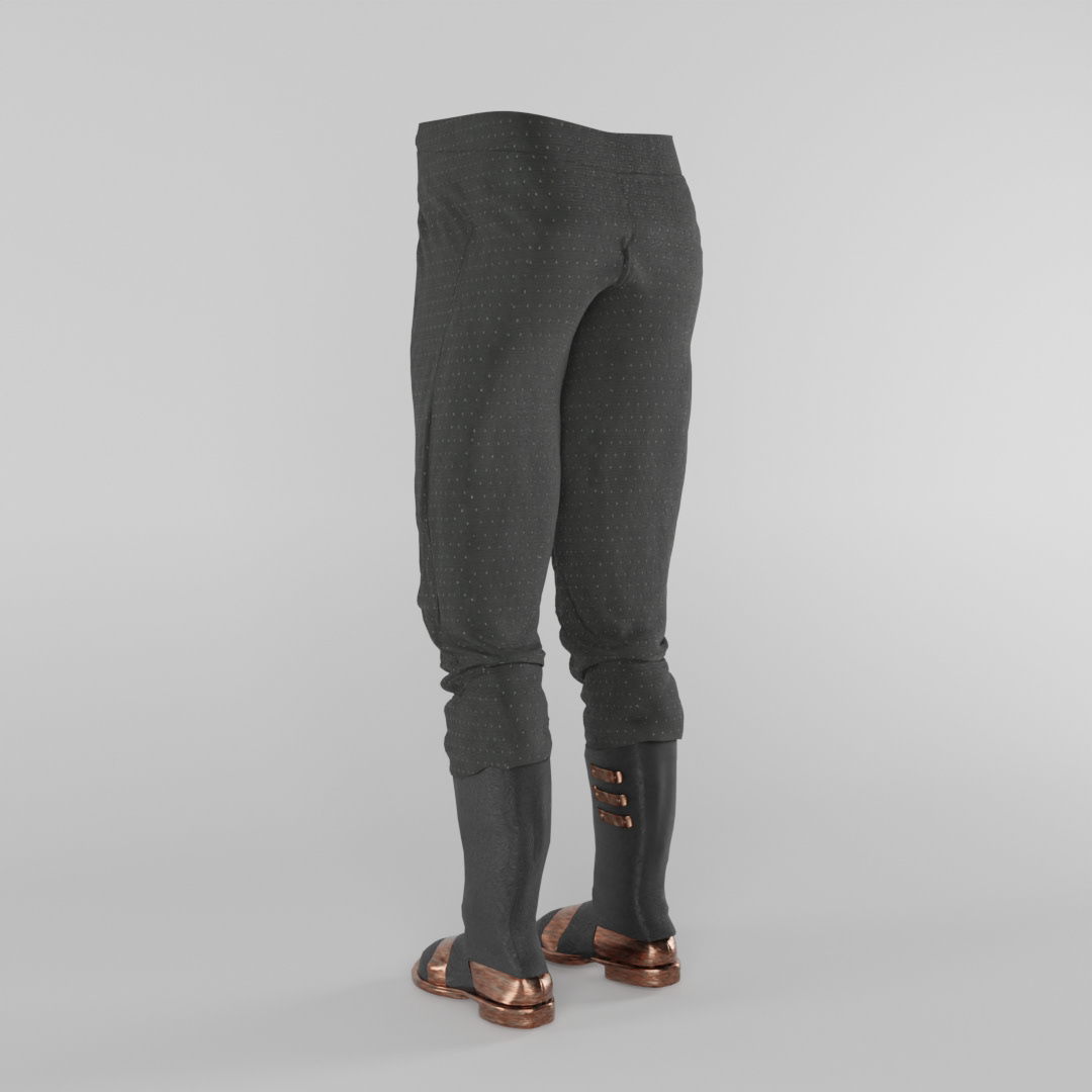 trousers footwear 3d modeling 3D Render STEAMPUNK steampunk distopico Diseño 3D uade