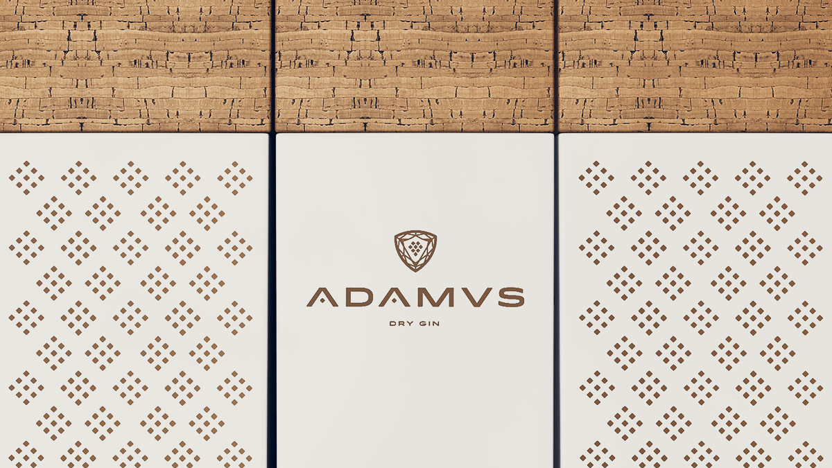 drinks dry gin adamus beverages Pack brand diamonds grapes wine Latin premium luxury gin Spirits