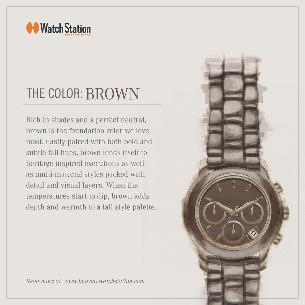 Fossil watch Retail marketing  