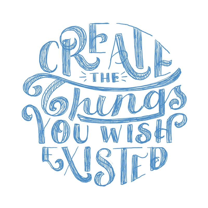 lettering HAND LETTERING typography   purple Motivational Quote