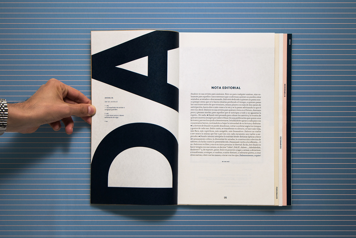 Diseño editorial revista cultural dale catedra manela maquetación