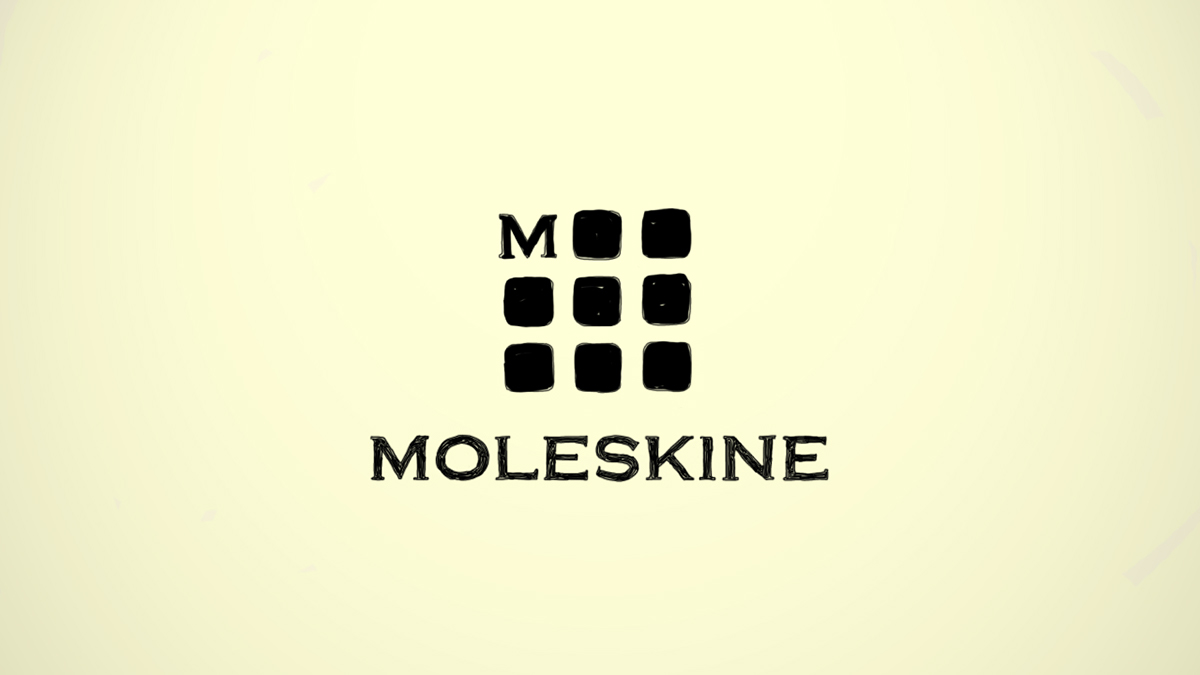 moleskine N9ve New logo neue big DIrector Cut monogram Roadtrib clock share motion motiongraphic