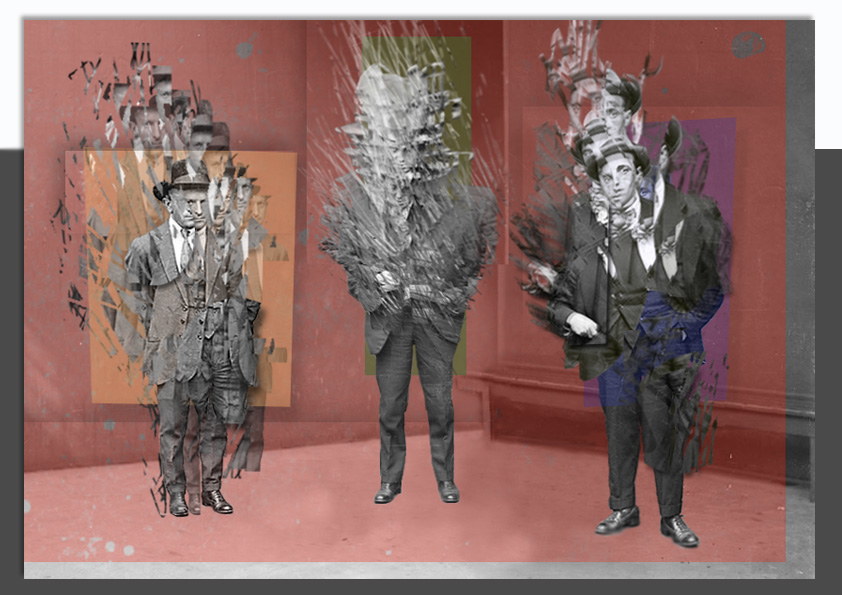 Adobe Portfolio collage digital collage. digital. Elements 10  Image Manipulation.