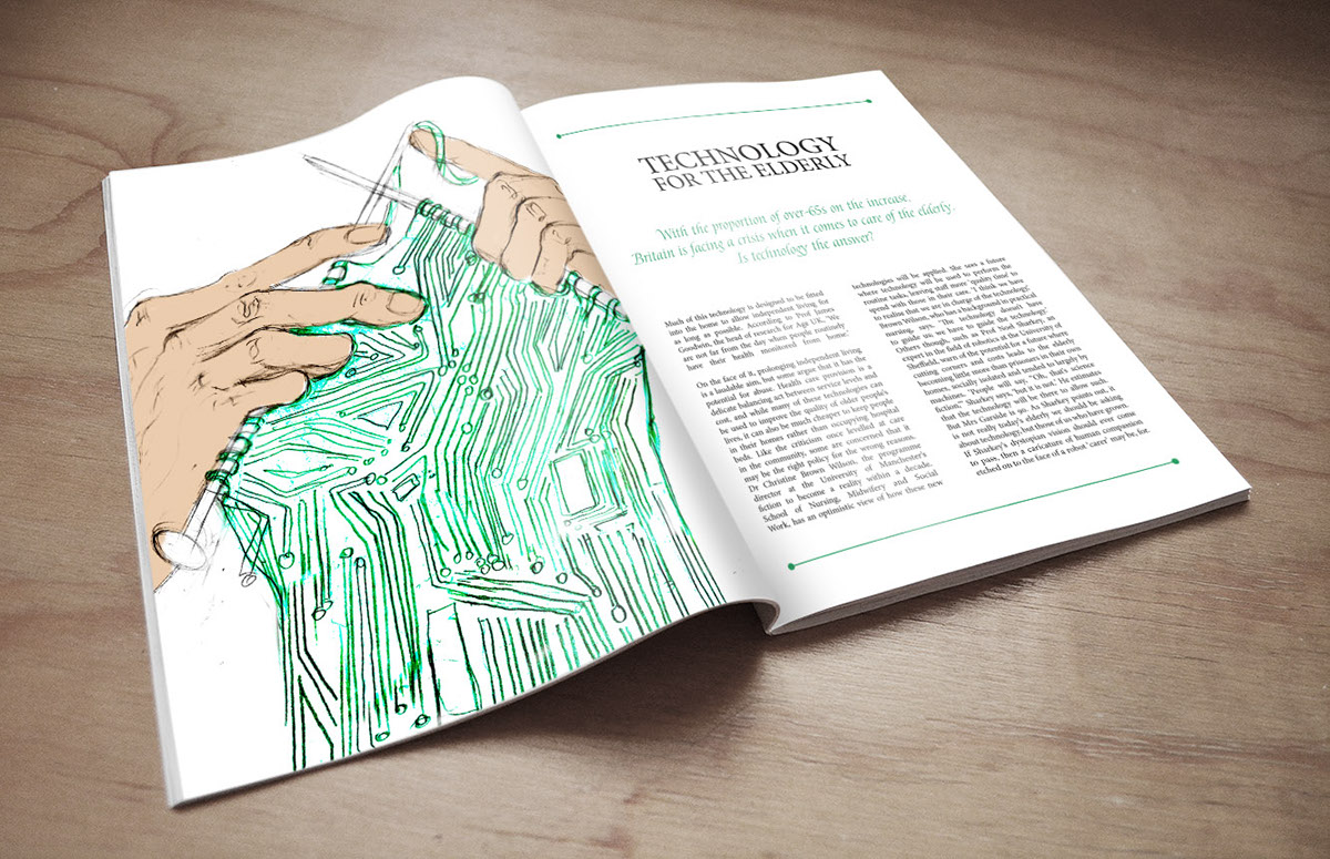 editorial Layout magazine print design