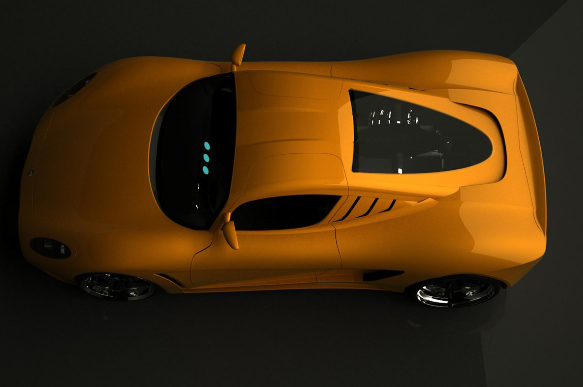 Carro esporte Design Automóvel Transporte de Design 3d modeling Fiamma Designer Ricardo Fedrizzi