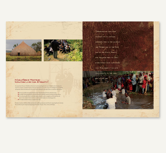 print Collateral non profit Ministry missions