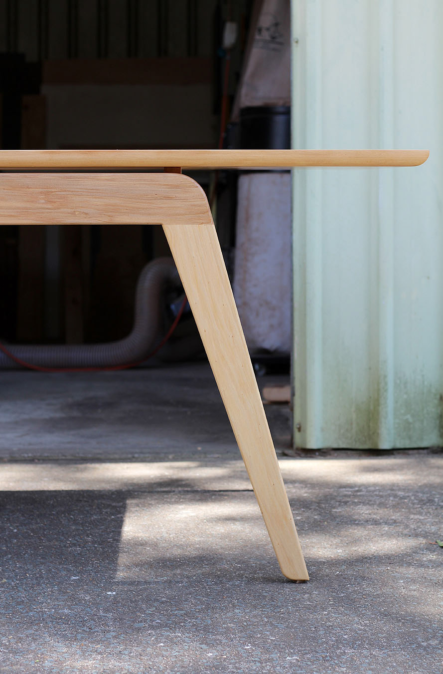 handcrafted dining table minimal contemporary furniture