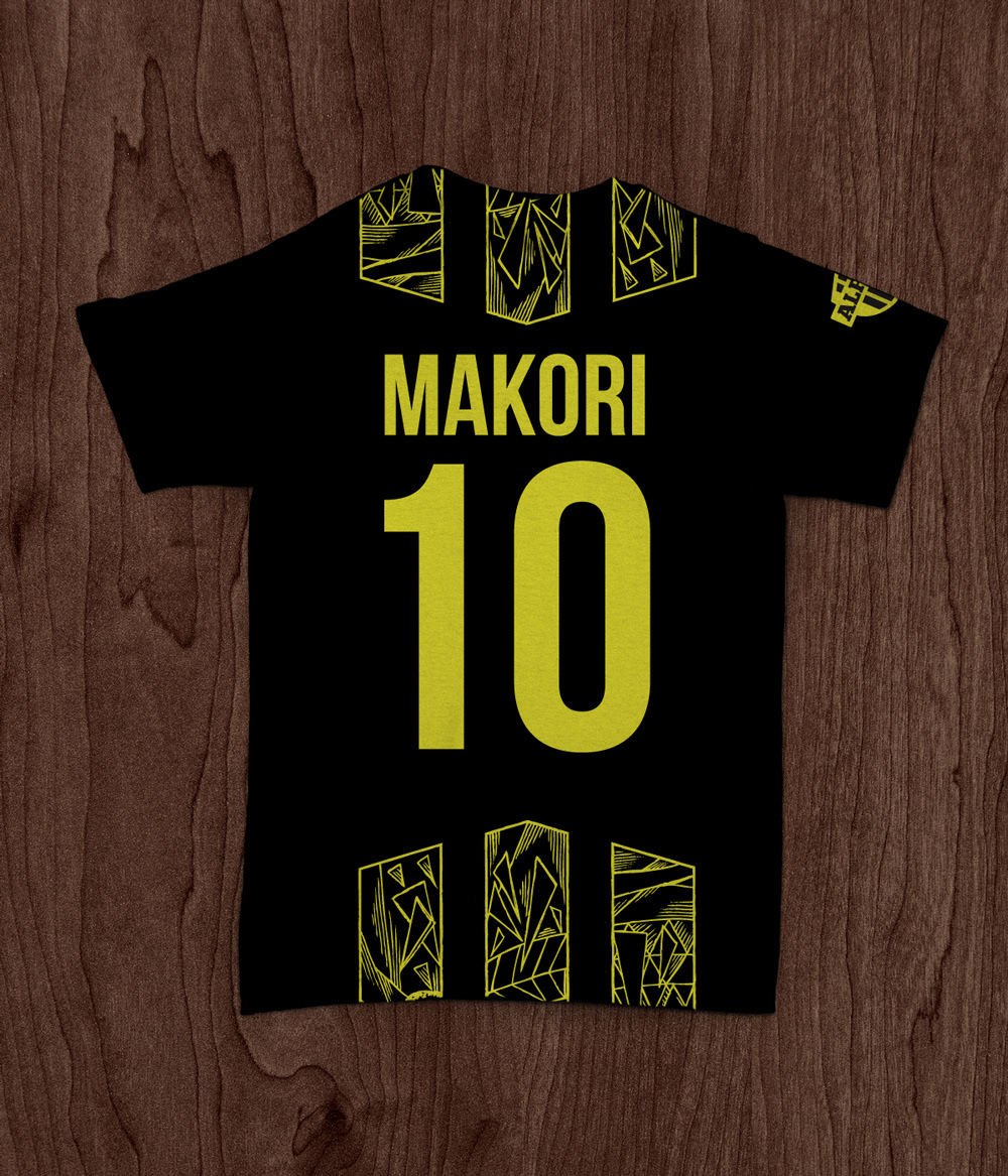 Alpha football team kenya soccer T-Shirt Design