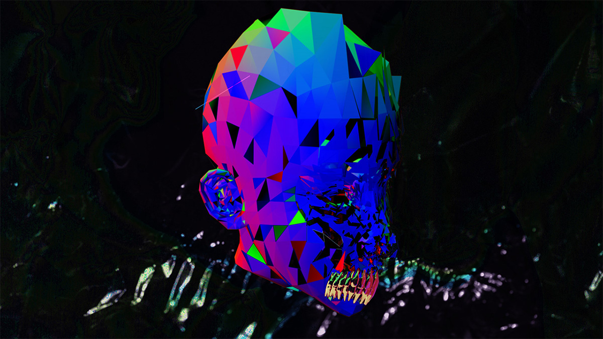 3D art Glitch future experimental limbicnation new aesthetics motioncapture surreal bizarre characters psychedelic generative