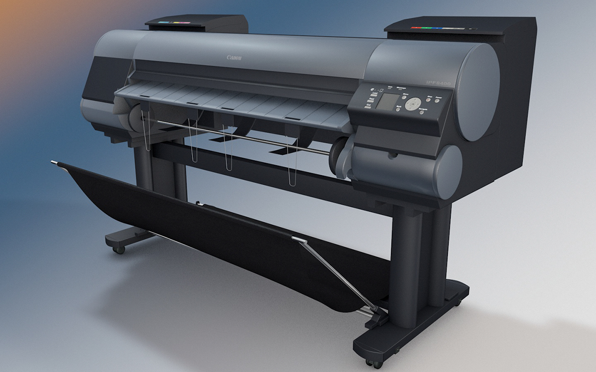 canon-ipf8400-printer-on-behance