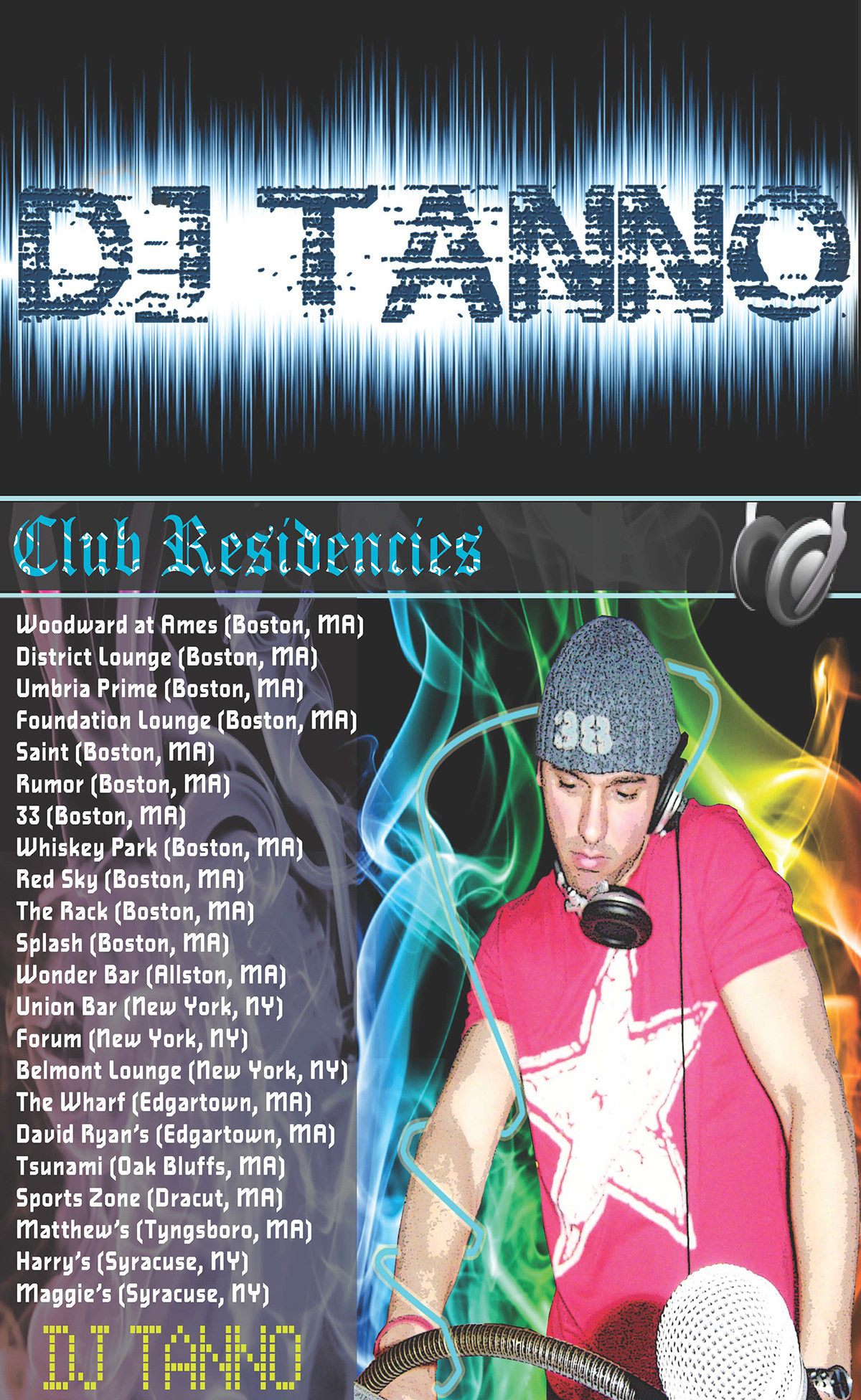 dj press kit DJ Press Kit DJ Tanno  epk Resume