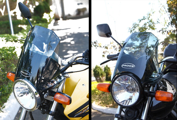 bolha parabrisa windowshield Bike motorcycle design Honda accessories motorcycle windshield