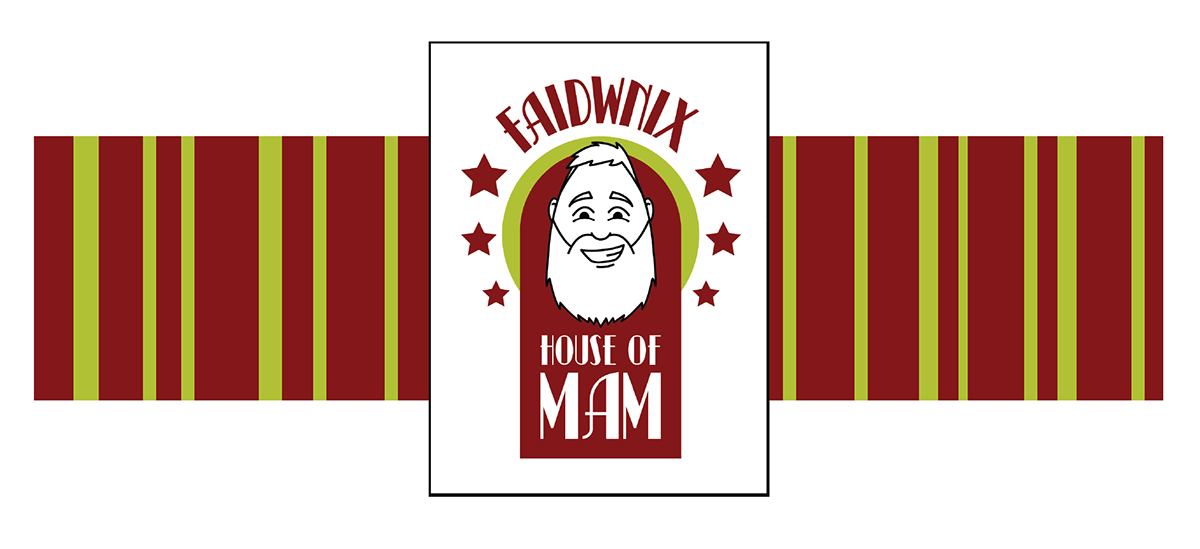 Faidwnix logo comic store sandwich billbig