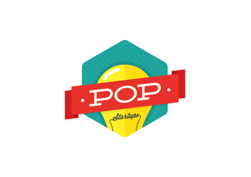 Logo Design pop Startup