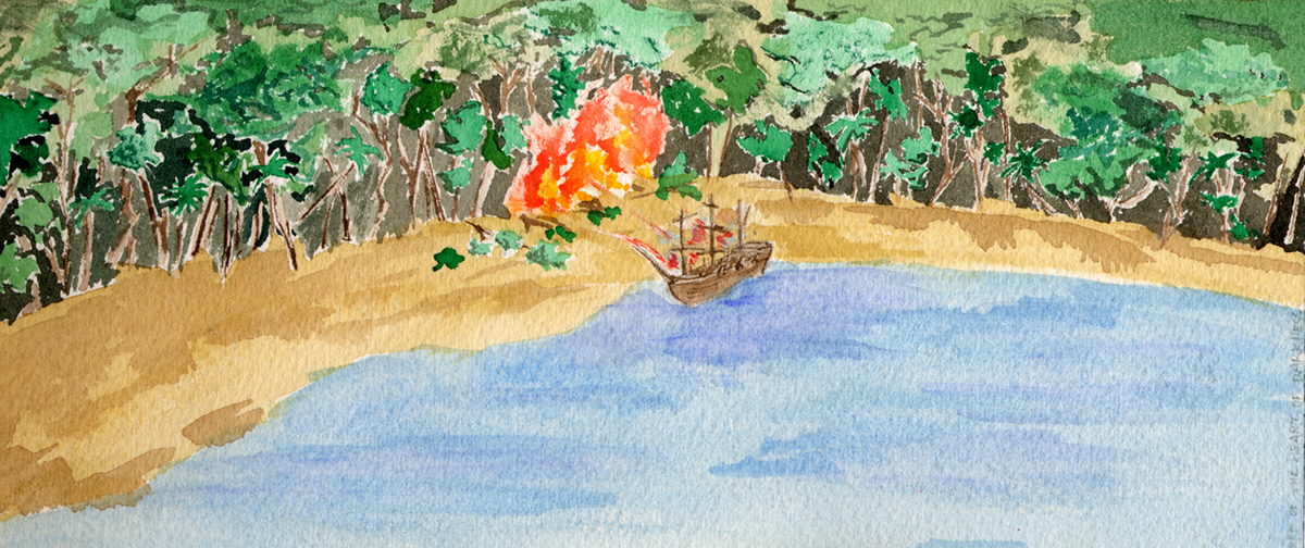painting   ILLUSTRATION  watercolor gouache Landscape