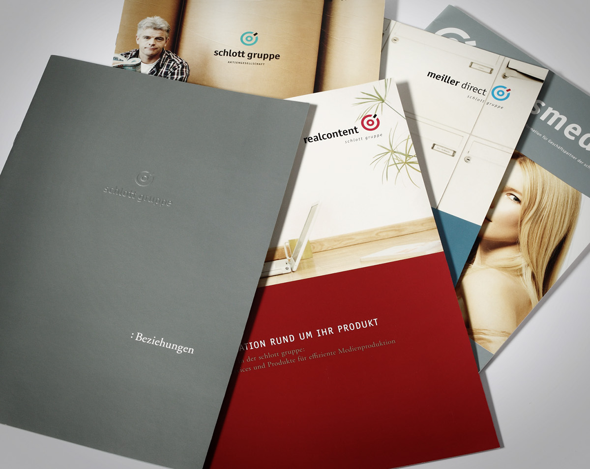 Corporate Design brochure broschure folder magazine Customer Magazine Strichpunkt creative type Layout brand identity journal publishing  