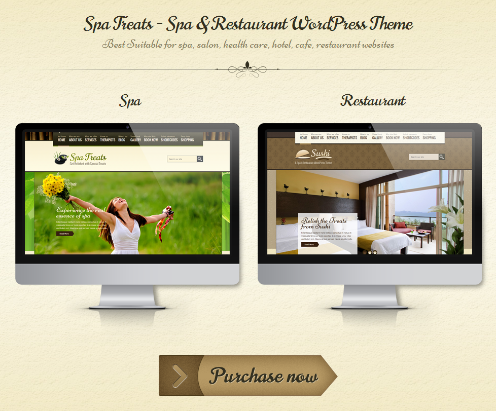 beauty business Food  gallery google hotel modern theme portfolio restaurant salon Responsive Wordpress Theme wordpress theme web designs