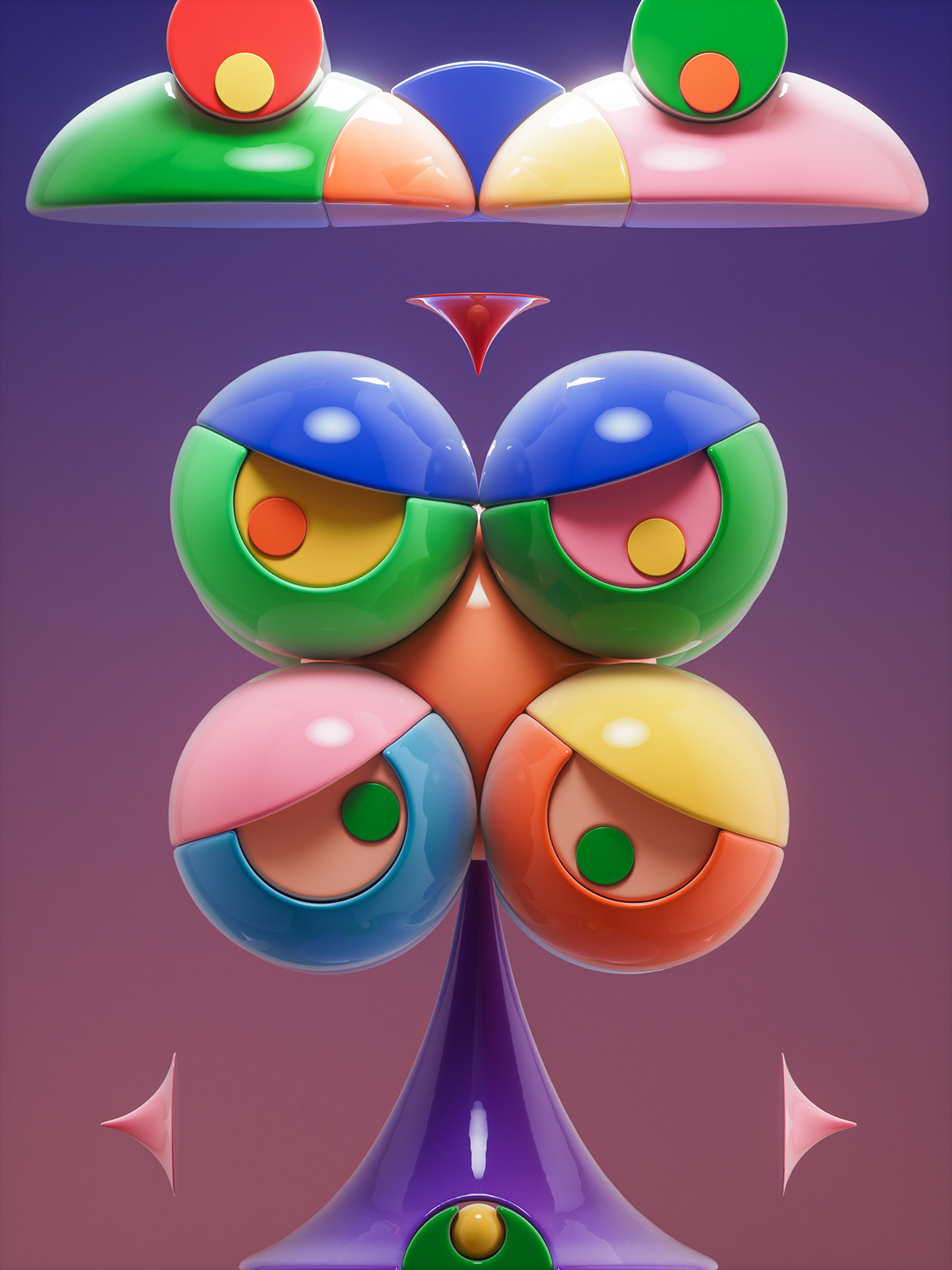3D 3D illustration poster Poster Design logo Logo Design visual identity Logotype artwork cartoon