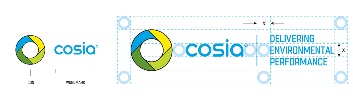 Adobe Portfolio identity logo brand cosia Website