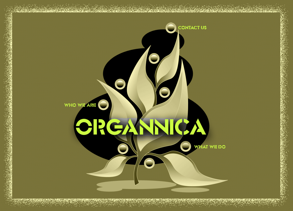 Organnica logo liiustration big whup productions Robert Angone homeopathy