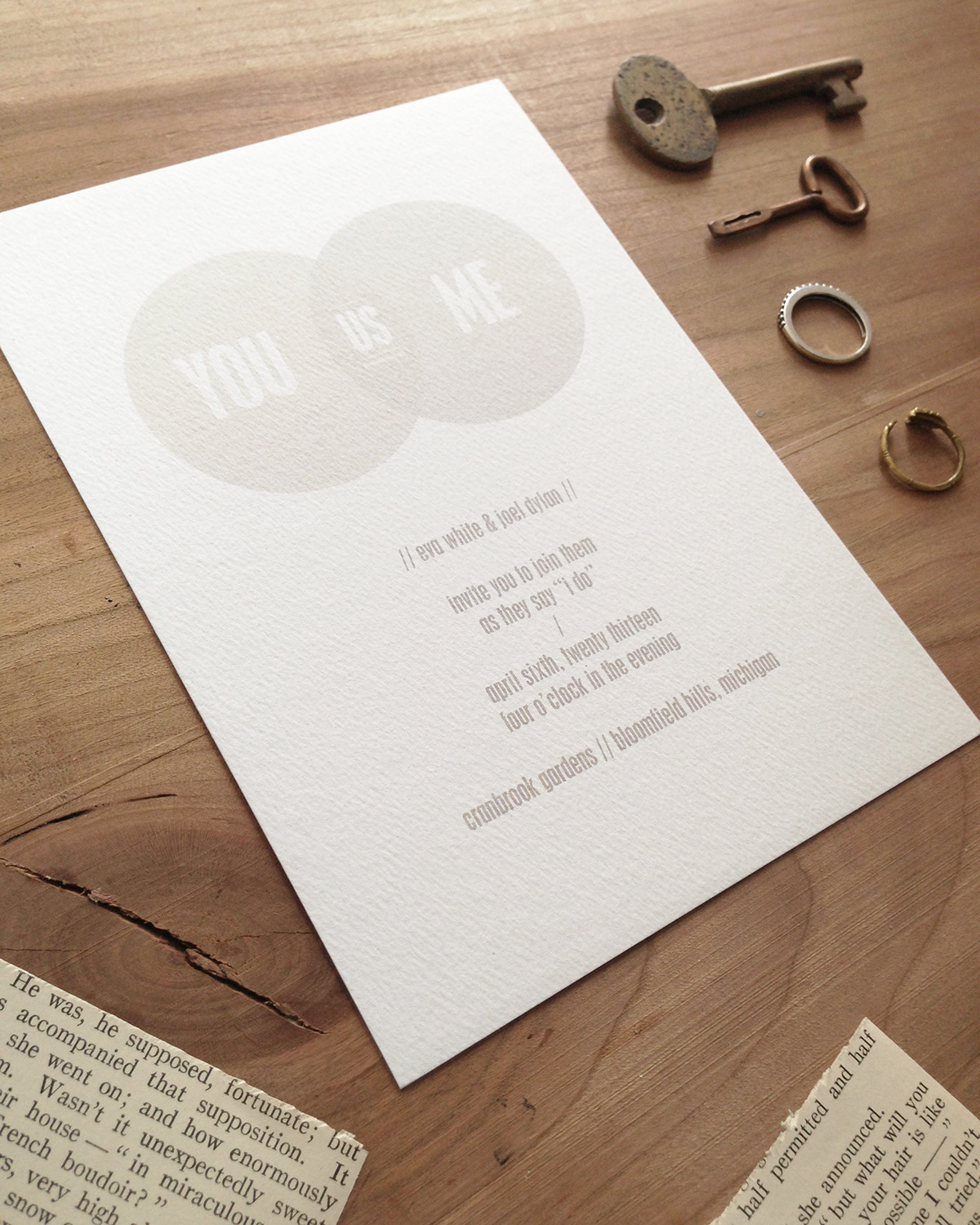 Invitation  looklovesend  wedding  graphic design  typography  modern  simple