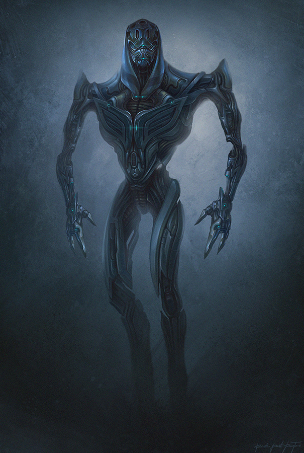art alien Technology future Character species portrait