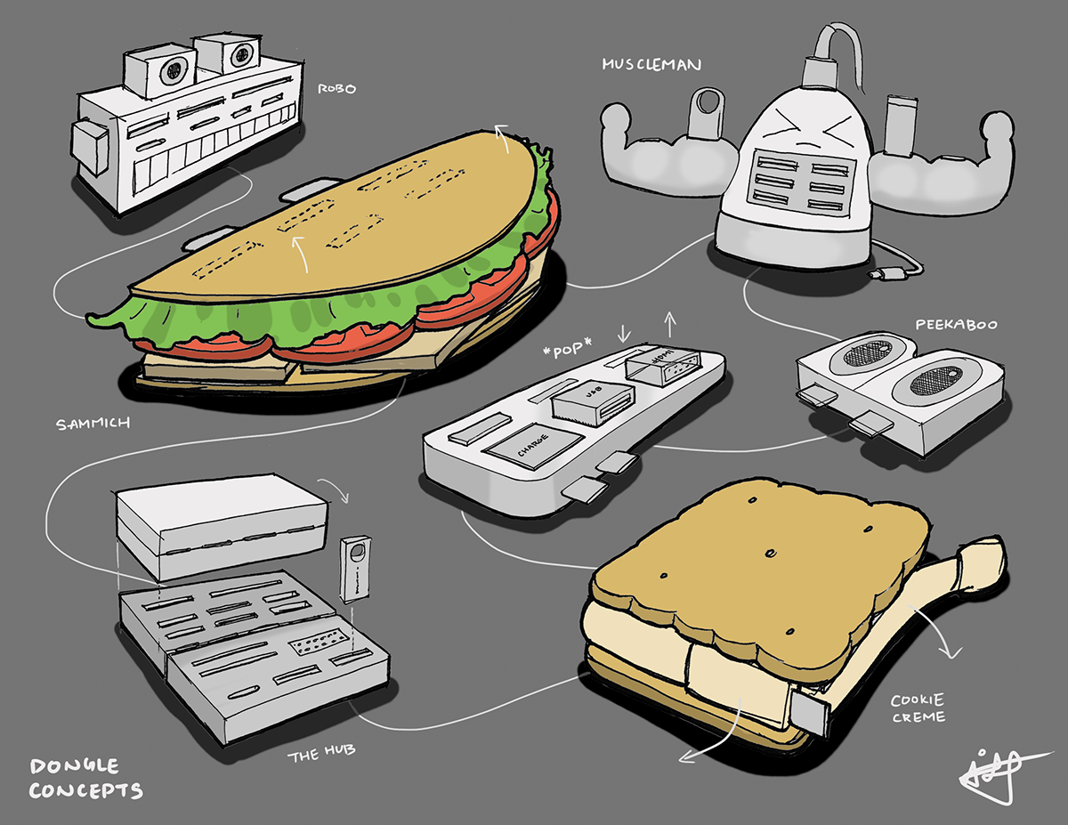 digital Drawing  industrial design  sketching concepts ideas Form function product software