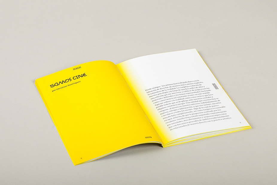 book editorial book design artist yellow identity poster Exhibition 