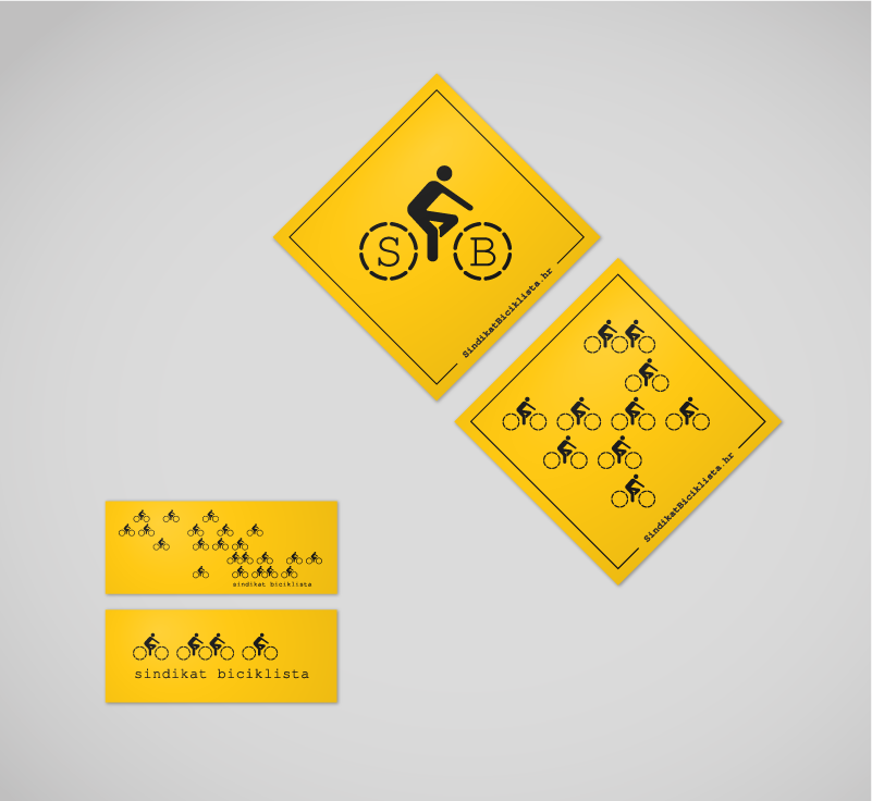 Sindikat Biciklista identity grid dynamic identity