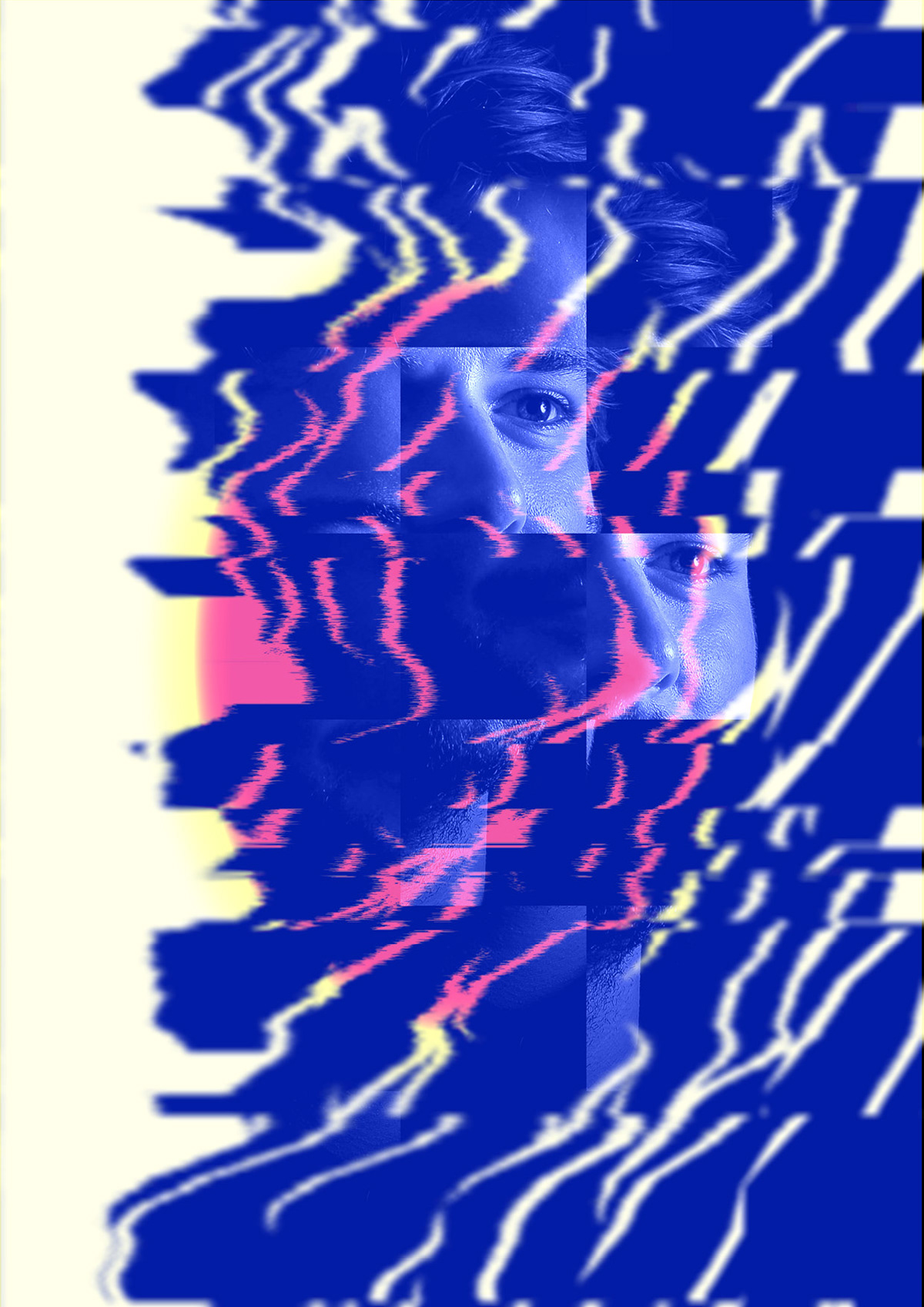 abstract bright digital design music poster posters social media