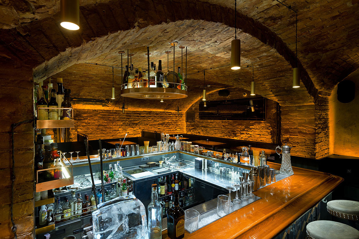 yod studio commercial design Interior bar secret bar speakeasy