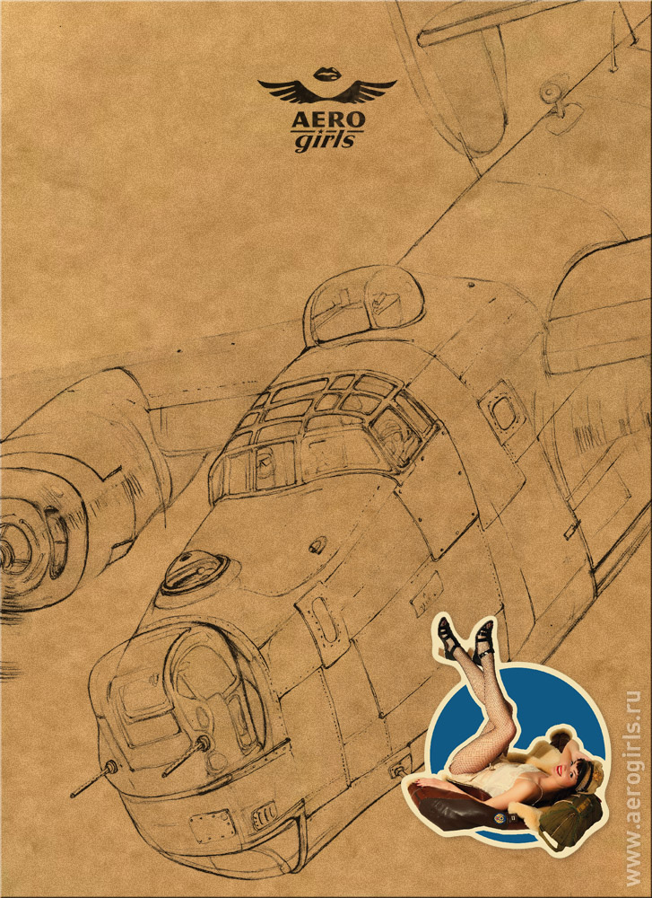 aircrafr airplane drawing aircrafr pinup pin up pin up girl girl in uniform pensil drawing drawing by hand Military War