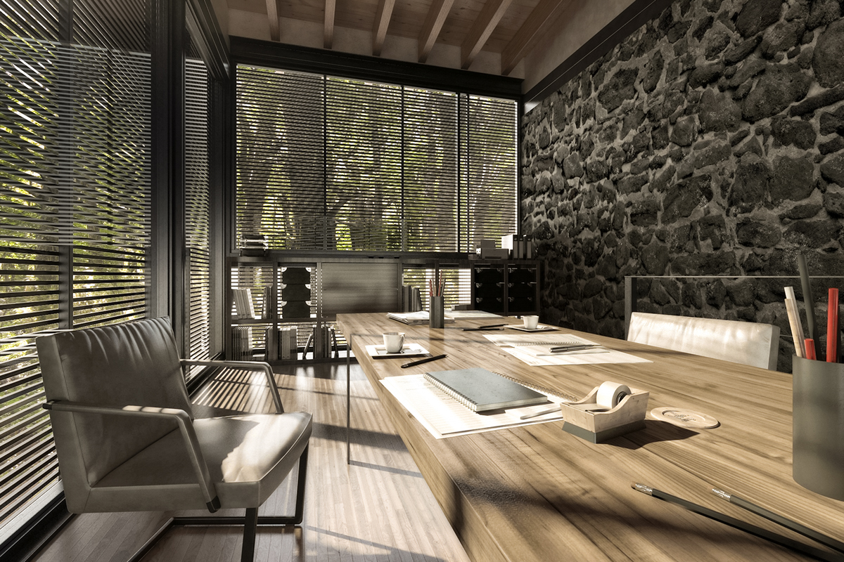 Adobe Portfolio house visualisation 3D Interior Guatemala