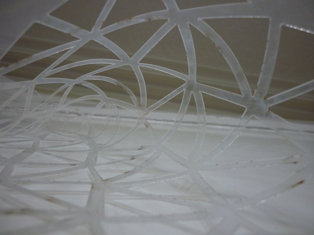 laser cut Manipulated materials Interpretations Kate Mason