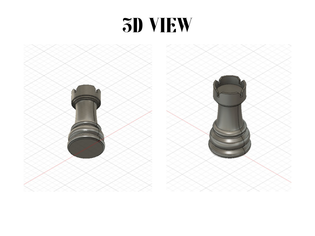 Fusion360 3D product design  chess 3d modeling 3dprinting 3drender Render 3Dillustration fusion360 render
