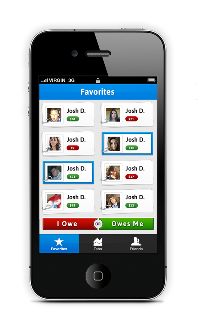 Mobile app  iphone app tab app