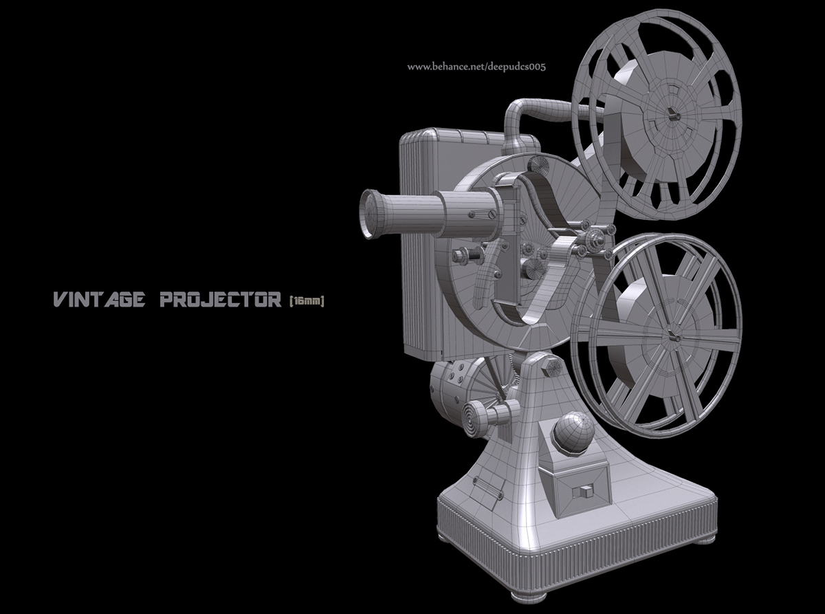 vintage antique Projector movie Ancient reel lens knobs 16m inspire