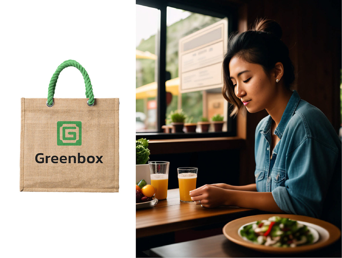 Food  salad green Logo Design еда grids gif Health здоровое питание салат