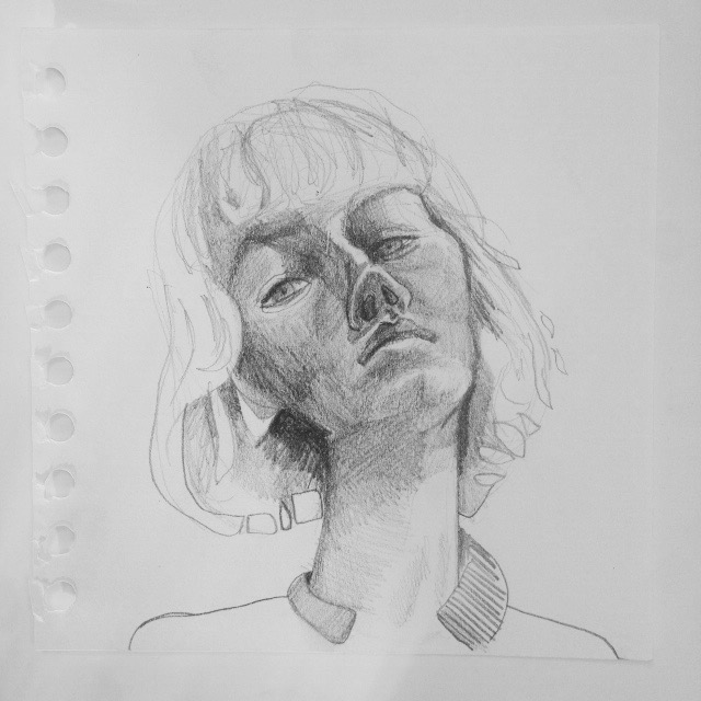sketchbook FrenchGirls sketch drawings portrait face