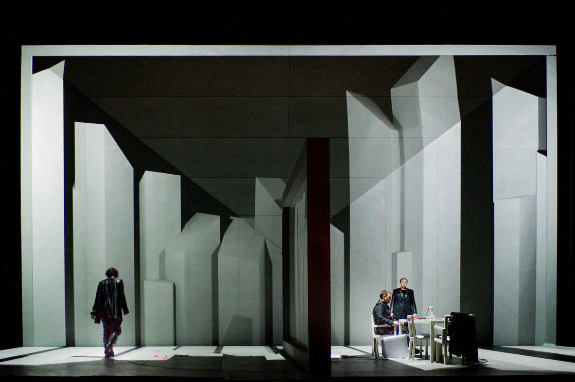 video design projection desing video mapping projection mapping Theatre design opera opera north Clemenza di Tito Finn Ross John Fulljames bruno poet leeds grand conor murphy