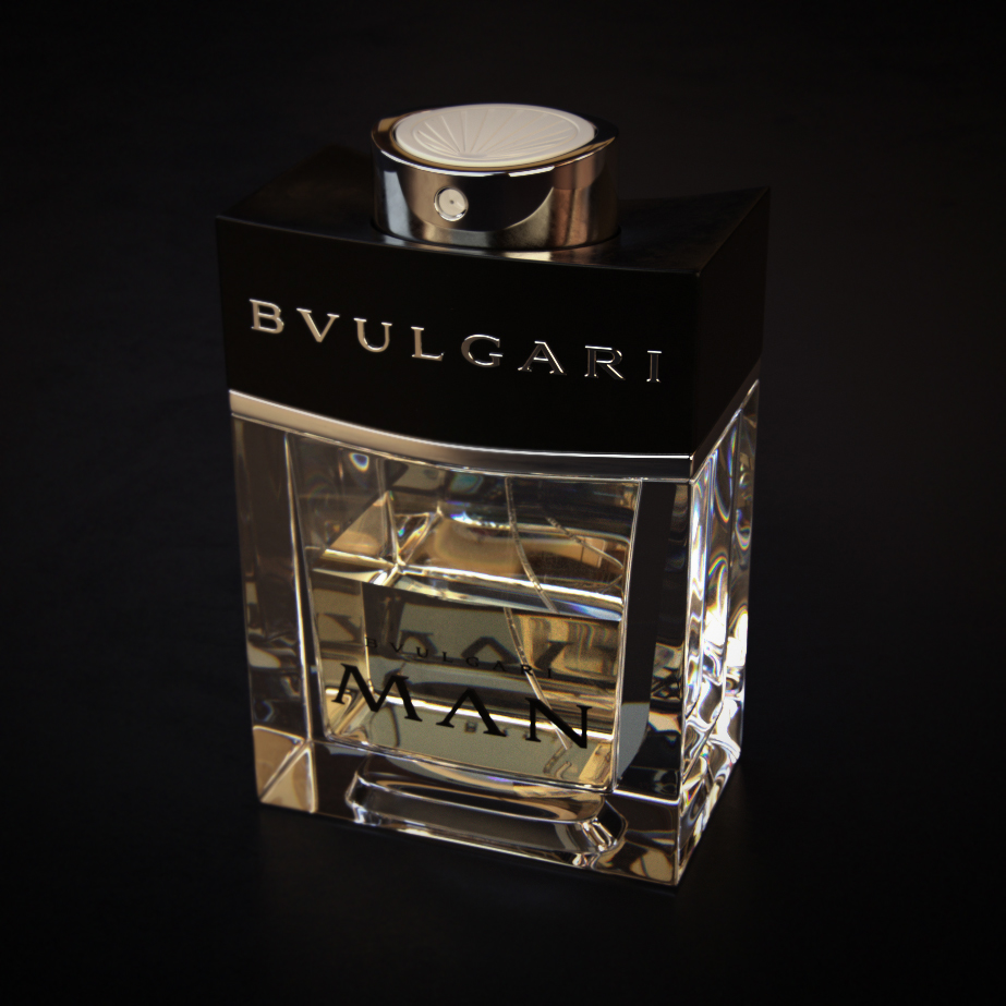 rendering perfume 3D octane c4d Realism digital