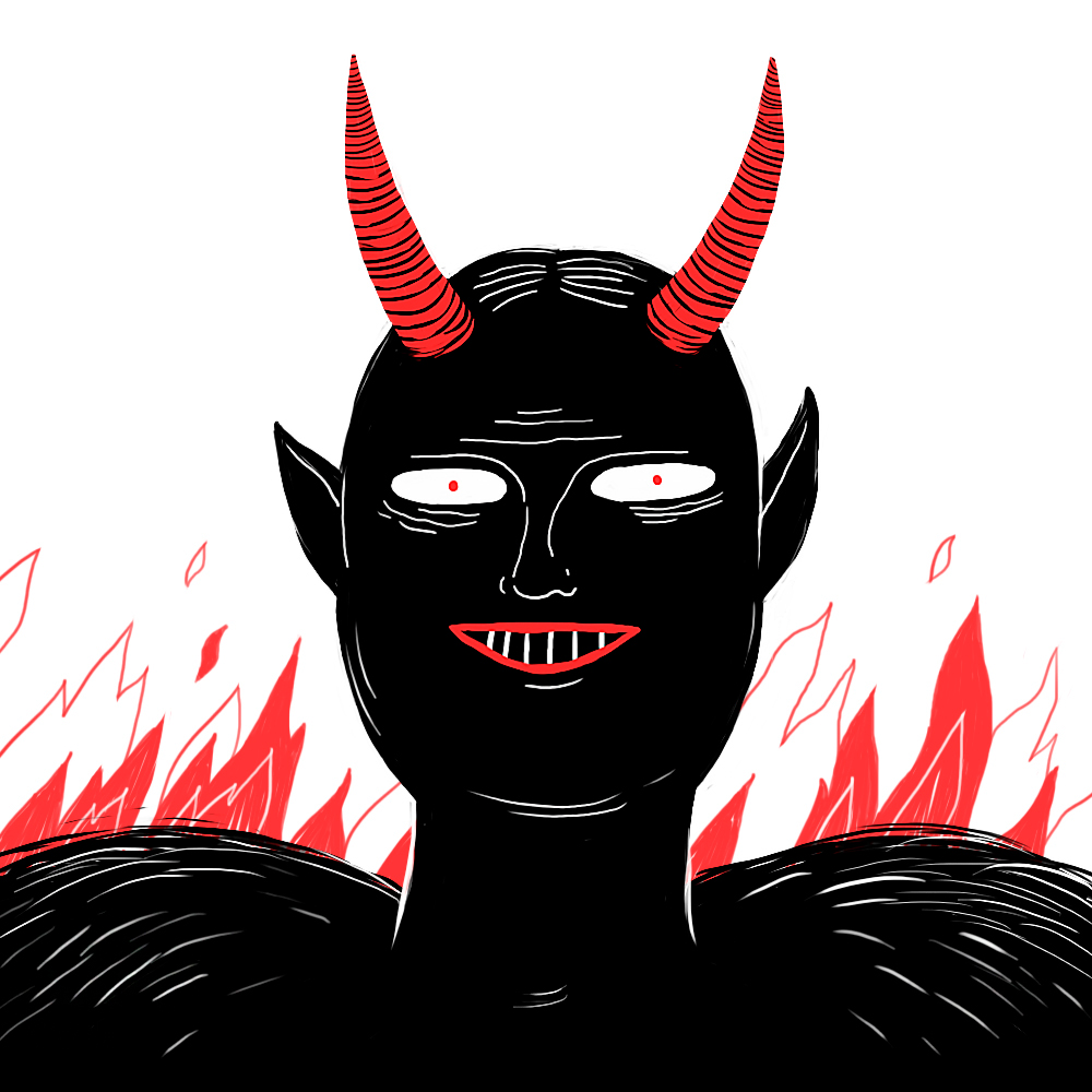 #satan #fire #devil