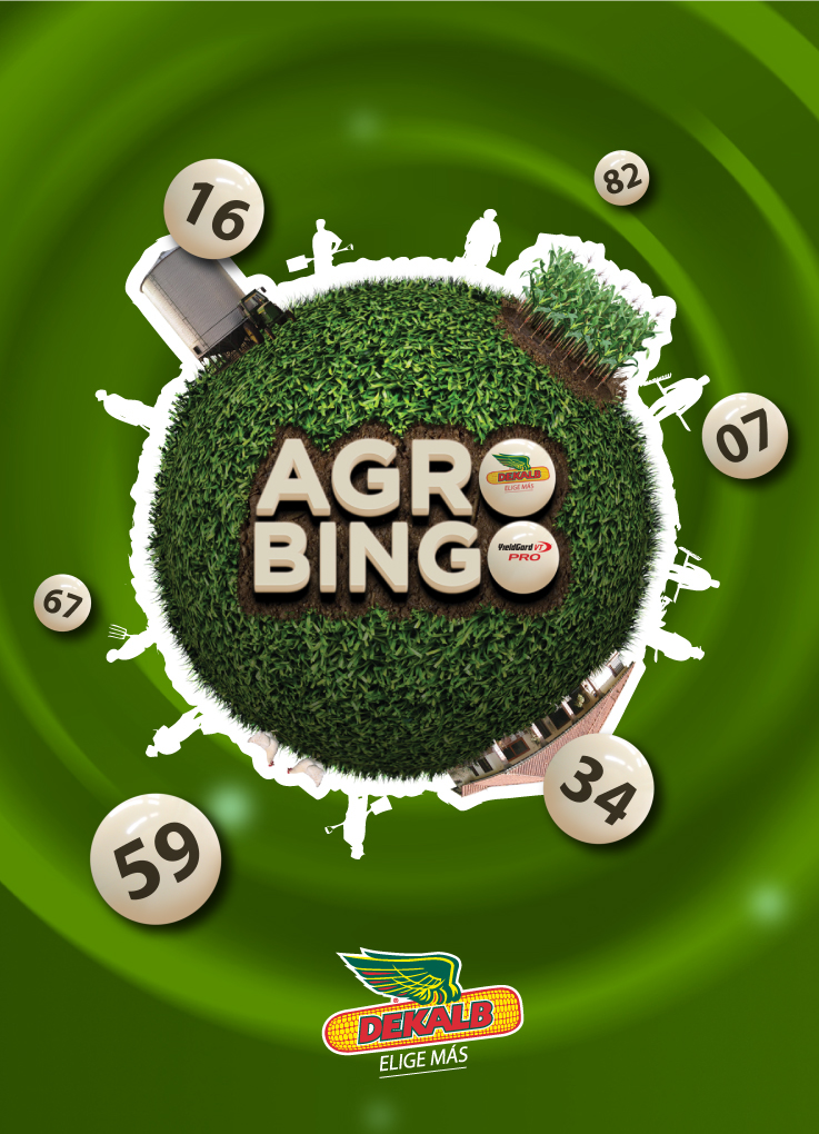 bingo planeta esfera PASTO grass Agro agricultura Dekalb planet
