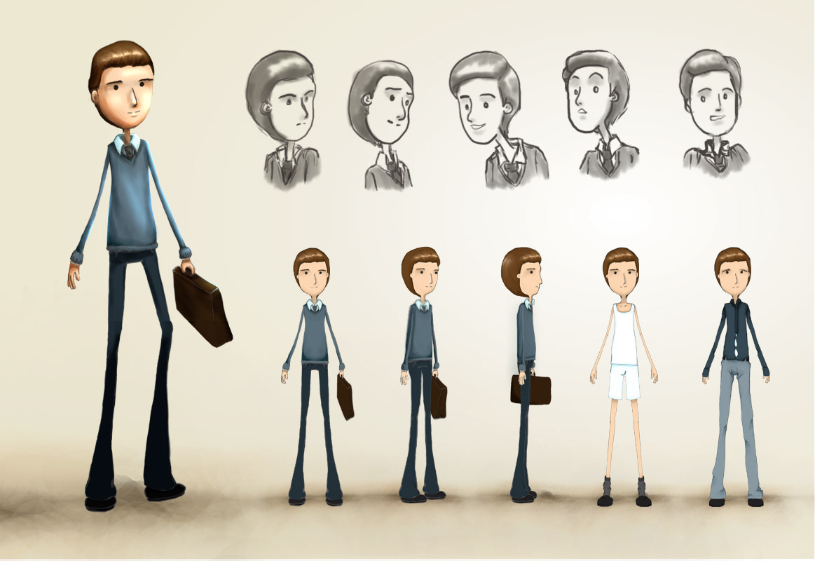 Character design  medical content motion graphics 