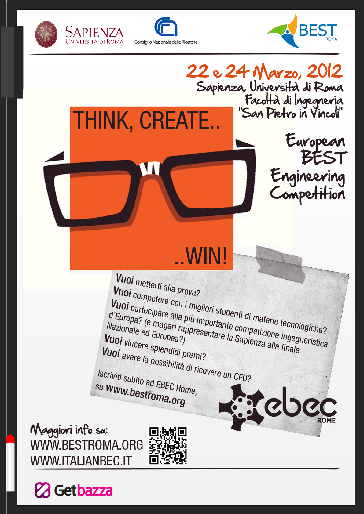 nerd  engineer Engineers sapienza University geek Competition ebec Rome european BEST engineering Board of European Students of Technology best