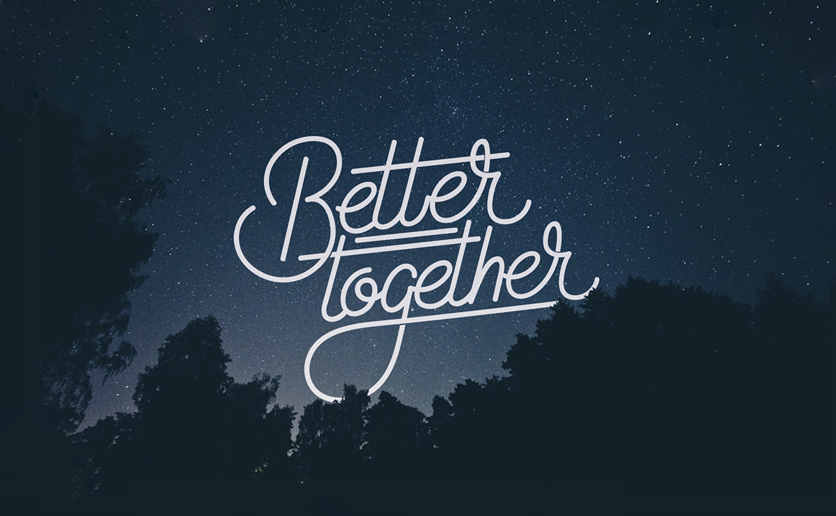 Letterign design better together